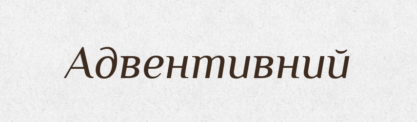 Адвентивний — Словник чужомовних слів і термінів