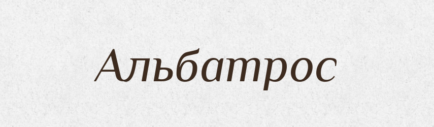 Альбатрос — Словник чужомовних слів і термінів