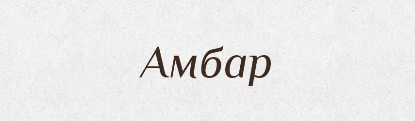 Амбар — Словник чужомовних слів і термінів