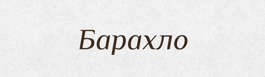 Барахло — Словник чужомовних слів і термінів
