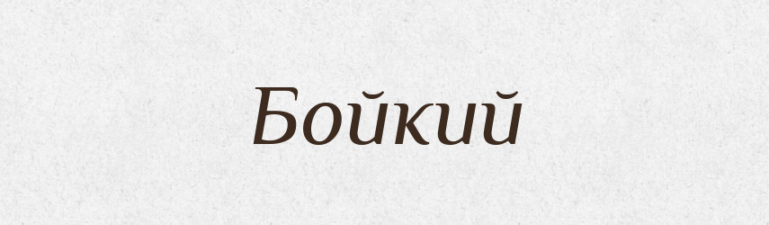 Бойкий — Словник чужомовних слів і термінів