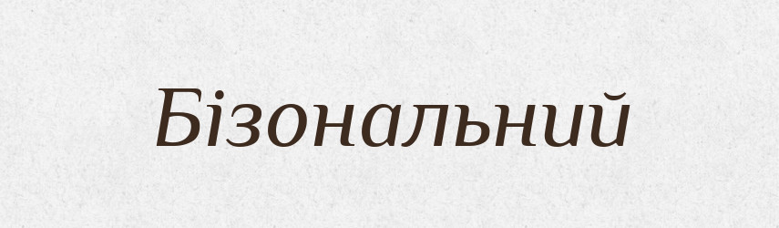 Бізональний — Словник чужомовних слів і термінів