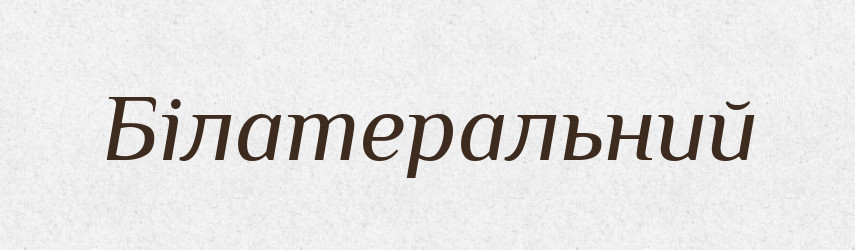 Білатеральний — Словник чужомовних слів і термінів