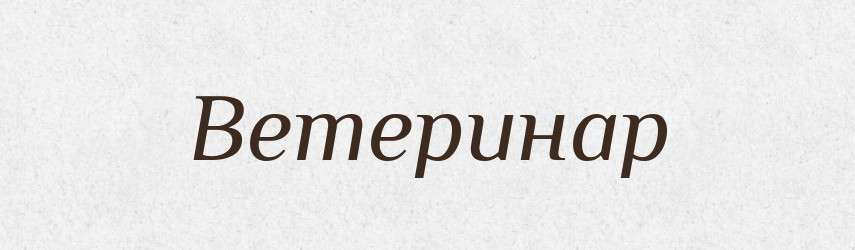 Ветеринар — Словник чужомовних слів і термінів
