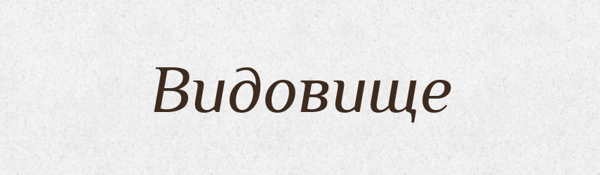 Видовище — Словник чужомовних слів і термінів
