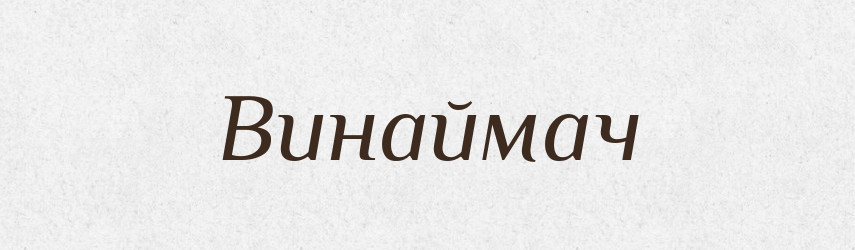 Винаймач — Словник чужомовних слів і термінів