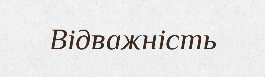 Відважність — Словник чужомовних слів і термінів