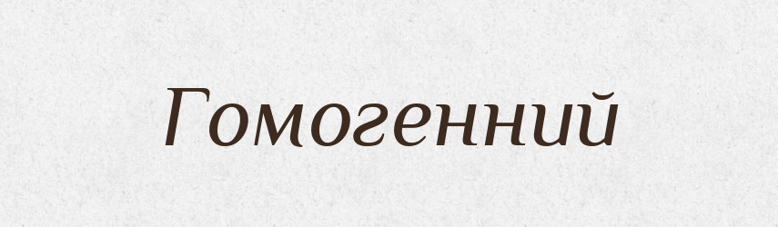 Гомогенний — Словник чужомовних слів і термінів