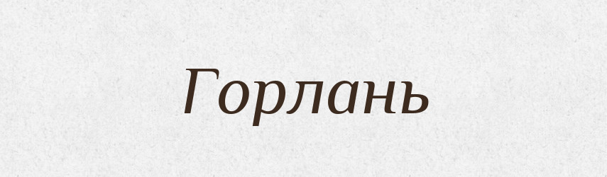 Горлань — Словник чужомовних слів і термінів