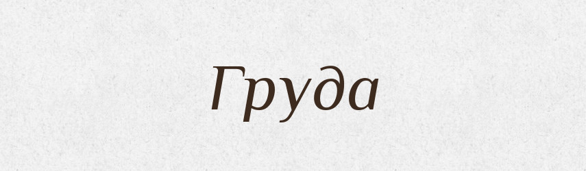 Груда — Словник чужомовних слів і термінів