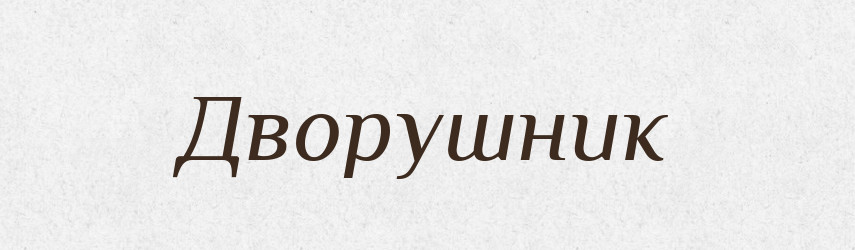 Дворушник — Словник чужомовних слів і термінів