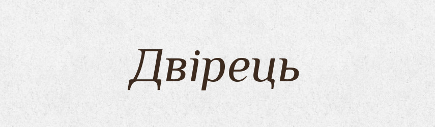 Двірець — Словник чужомовних слів і термінів
