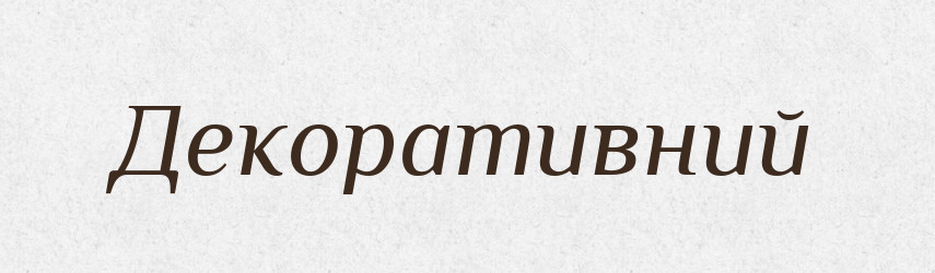 Декоративний — Словник чужомовних слів і термінів