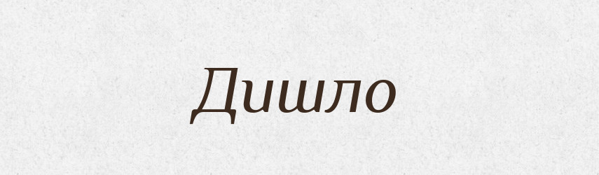 Дишло — Словник чужомовних слів і термінів