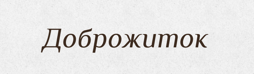 Доброжиток — Словник чужомовних слів і термінів