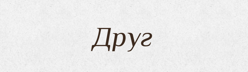 Друг — Словник чужомовних слів і термінів