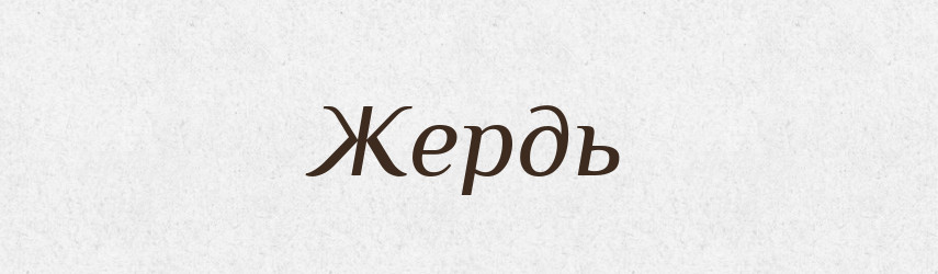 Жердь — Словник чужомовних слів і термінів