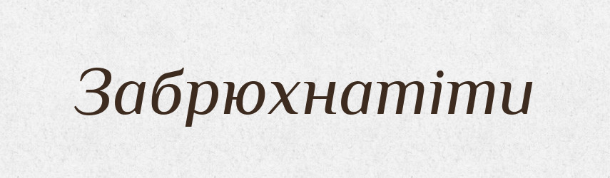 Забрюхнатіти — Словник чужомовних слів і термінів