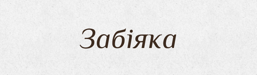 Забіяка — Словник чужомовних слів і термінів