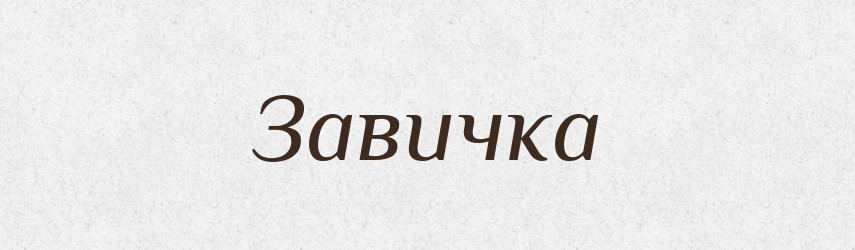 Завичка — Словник чужомовних слів і термінів