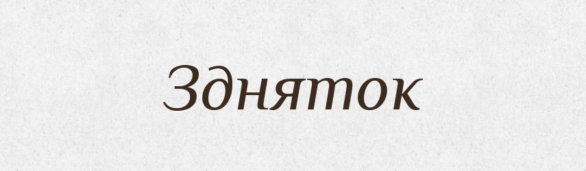 Здняток — Словник чужомовних слів і термінів