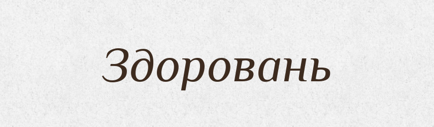 Здоровань — Словник чужомовних слів і термінів