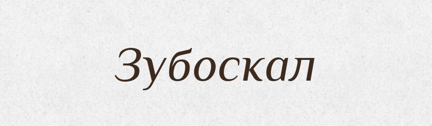 Зубоскал — Словник чужомовних слів і термінів