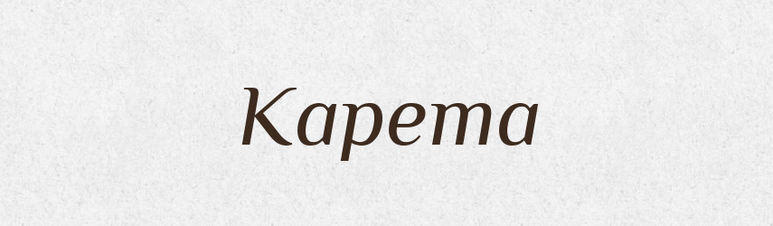 Карета — Словник чужомовних слів і термінів