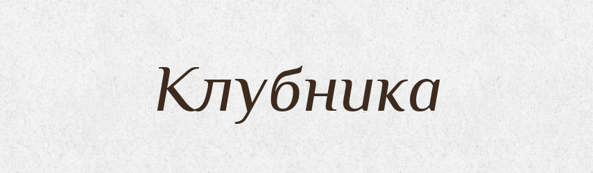 Клубника — Словник чужомовних слів і термінів