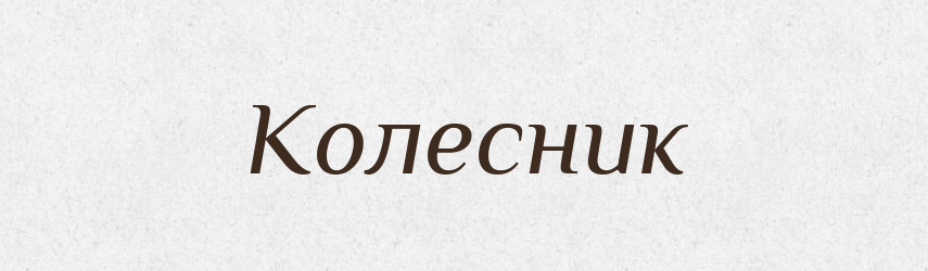 Колесник — Словник чужомовних слів і термінів