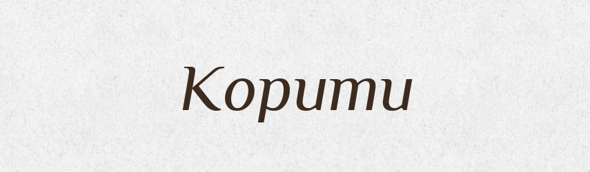 Корити — Словник чужомовних слів і термінів