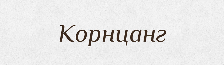 Корнцанг — Словник чужомовних слів і термінів