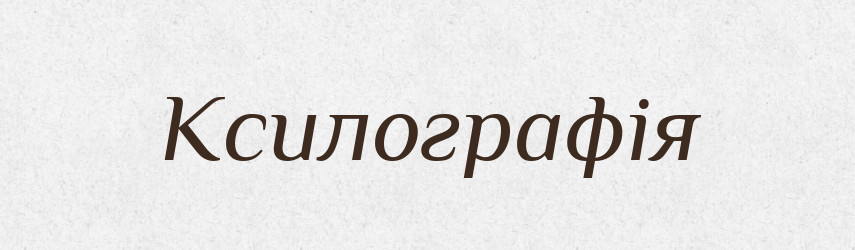 Ксилографія — Словник чужомовних слів і термінів