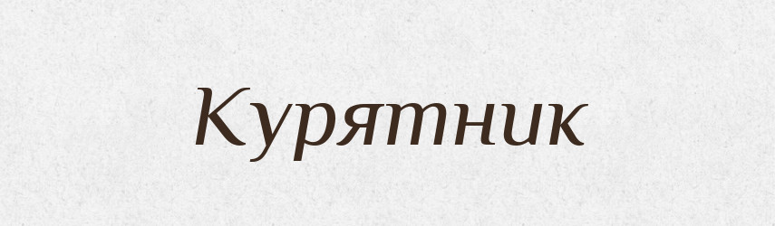 Курятник — Словник чужомовних слів і термінів