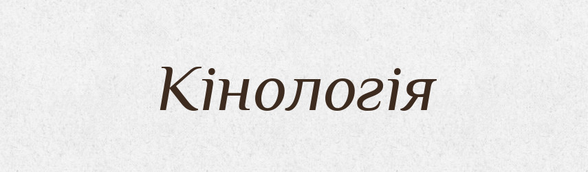 Кінологія — Словник чужомовних слів і термінів