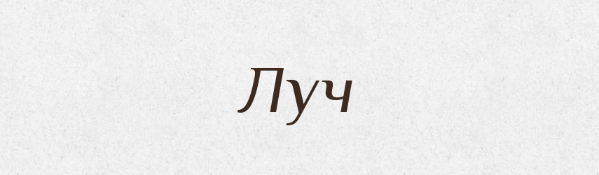 Луч — Словник чужомовних слів і термінів