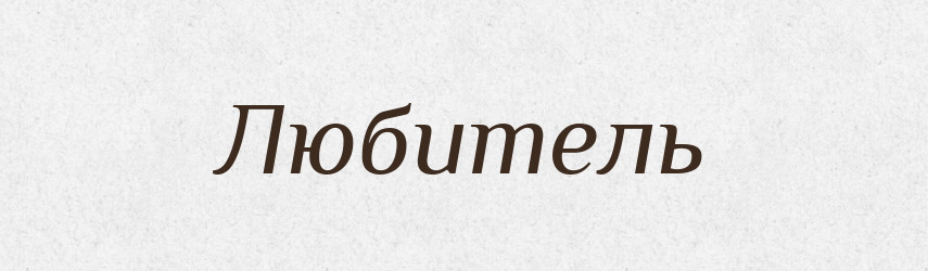 Любитель — Словник чужомовних слів і термінів