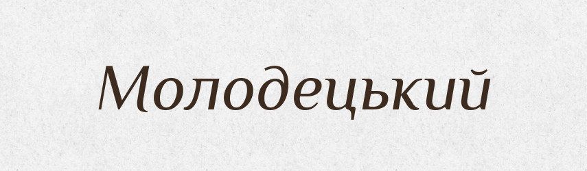 Молодецький — Словник чужомовних слів і термінів