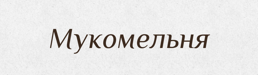 Мукомельня — Словник чужомовних слів і термінів