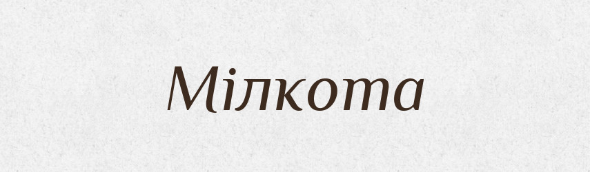 Мілкота — Словник чужомовних слів і термінів