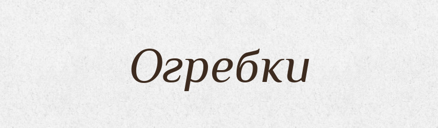 Огребки — Словник чужомовних слів і термінів