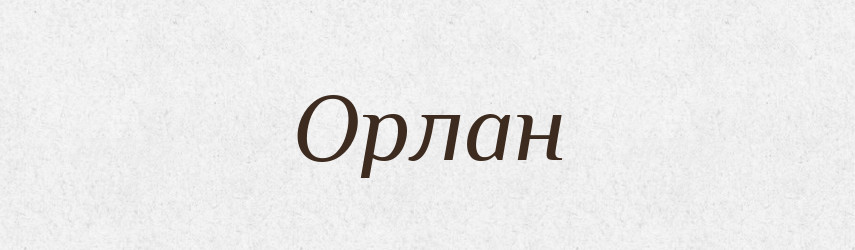 Орлан — Словник чужомовних слів і термінів