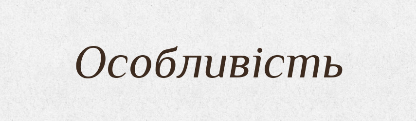 Особливість — Словник чужомовних слів і термінів
