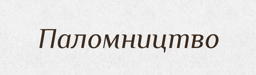 Паломництво — Словник чужомовних слів і термінів