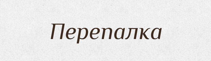 Перепалка — Словник чужомовних слів і термінів