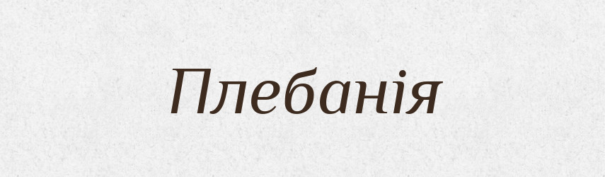 Плебанія — Словник чужомовних слів і термінів