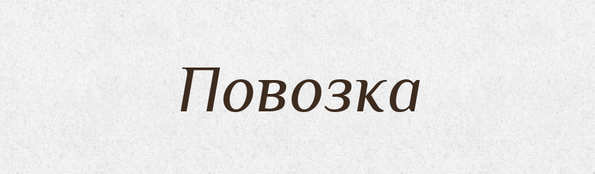 Повозка — Словник чужомовних слів і термінів