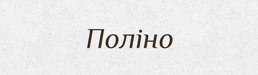 Поліно — Словник чужомовних слів і термінів