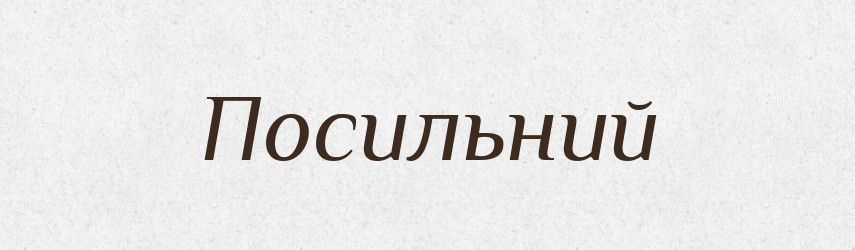 Посильний — Словник чужомовних слів і термінів
