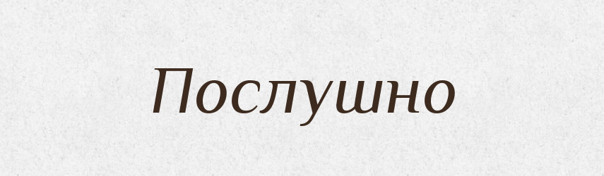 Послушно — Словник чужомовних слів і термінів